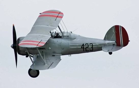 Artikkelbilde til artikkelen Gloster Gladiator 423 - tema på neste medlemsmøte